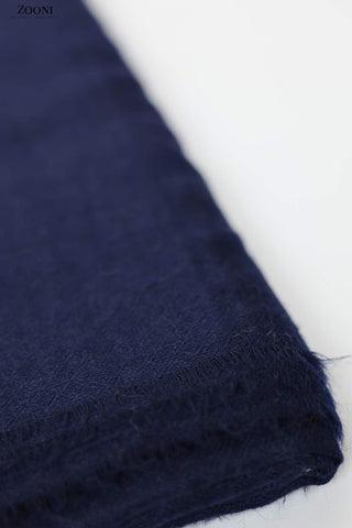 Pure Himalayan Pashmina Plain Shawl (Extra Soft) - Navy Blue - Zooni | Kashmir Originals Pure Himalayan Pashmina Plain Shawl (Extra Soft) - Navy Blue - Zooni | Kashmir Originals