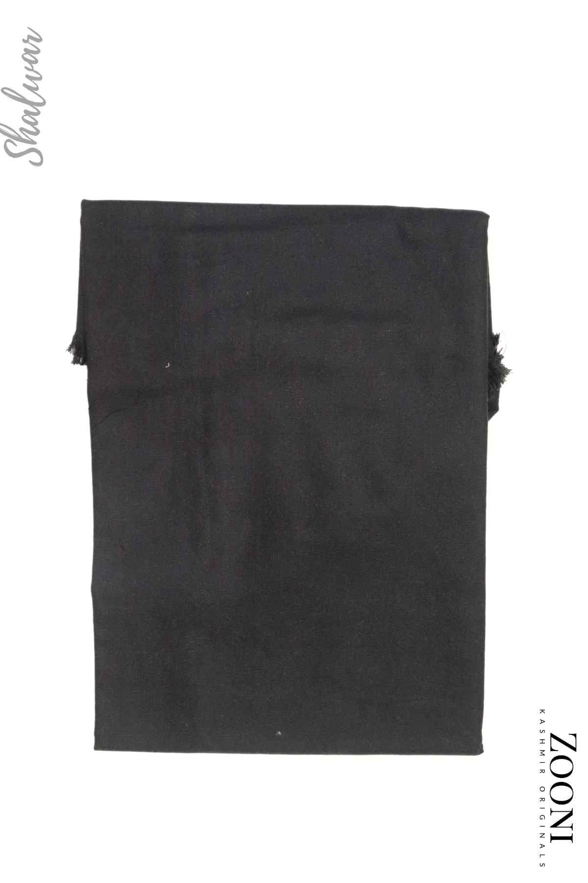Limited Edition 3 Piece Woollen Blend Kaani Weave Unstitched Winter Suit - Charade - Zooni | Kashmir Originals