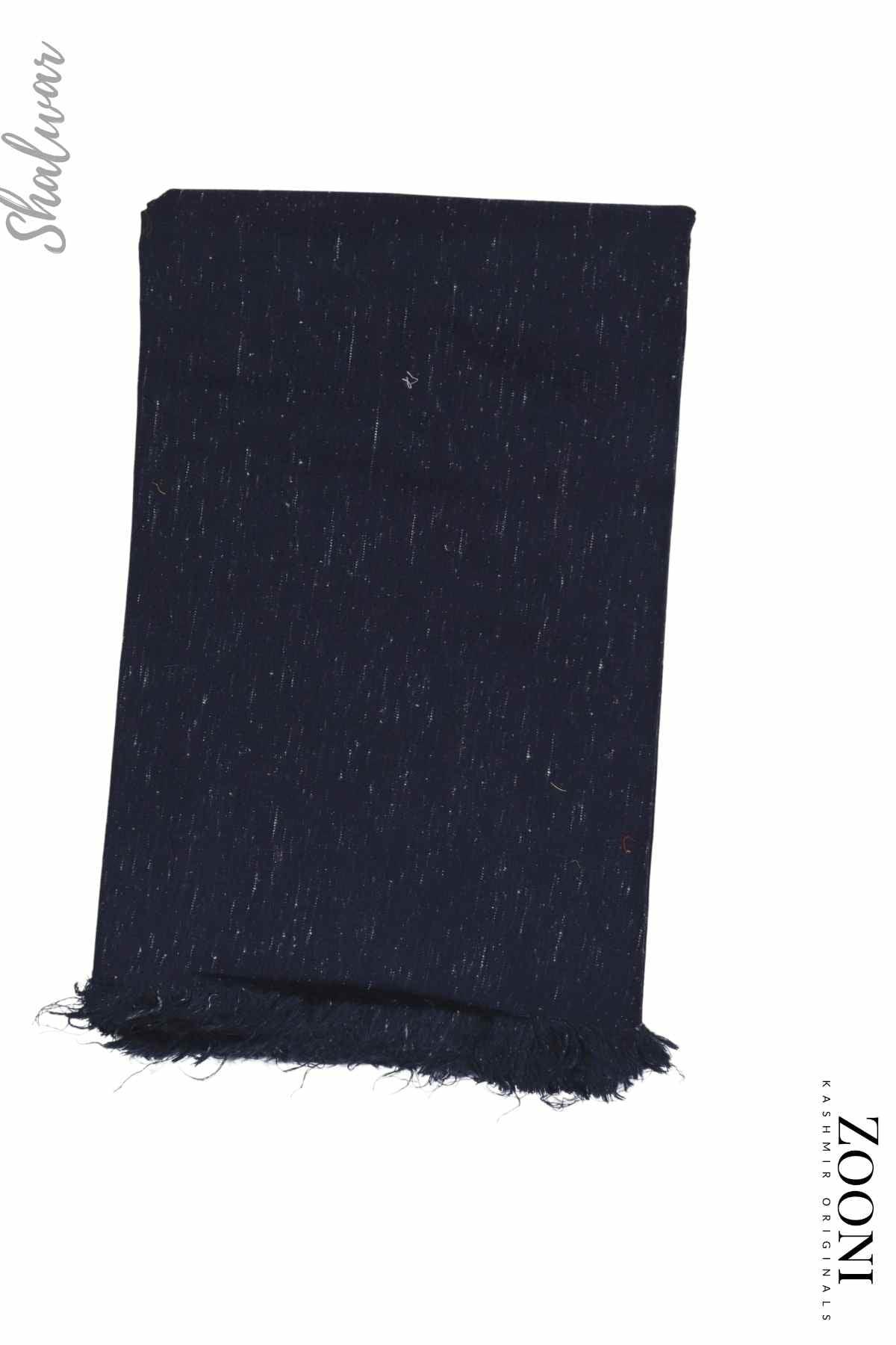 Limited Edition 3 Piece Woollen Blend Kaani Weave Unstitched Winter Suit - Charade - Zooni | Kashmir Originals