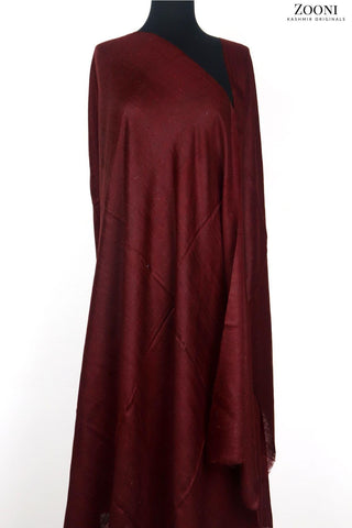Pure Himalayan Pashmina Plain Shawl (Extra Soft) - Wine Berry - Zooni | Kashmir Originals Pure Himalayan Pashmina Plain Shawl (Extra Soft) - Wine Berry - Zooni | Kashmir Originals