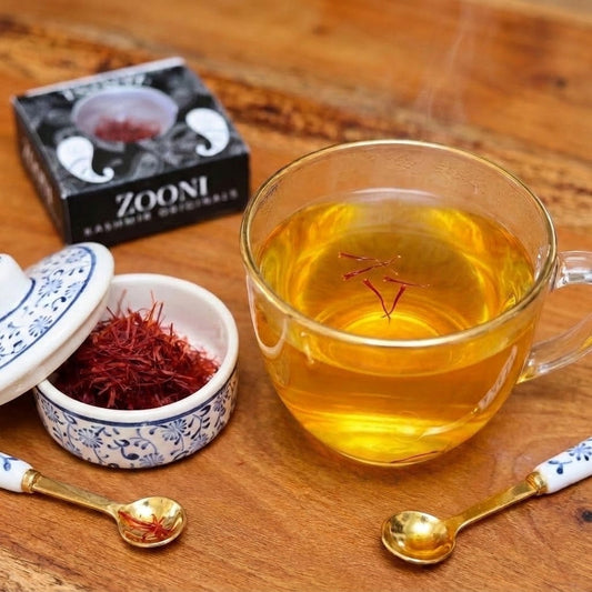 Kashmiri Zafran Kahwa: Authentic Recipe & Real Saffron Benefits - Pakistan