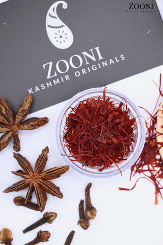 100% Pure Kashmiri Saffron | Kashmir Originals Saffron (Zafran) - Zooni | Kashmir Originals