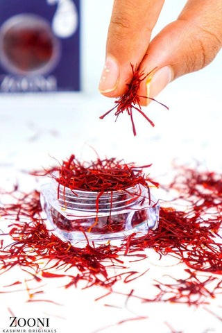 100% Pure Kashmiri Saffron | Kashmir Originals Saffron (Zafran) - Zooni | Kashmir Originals