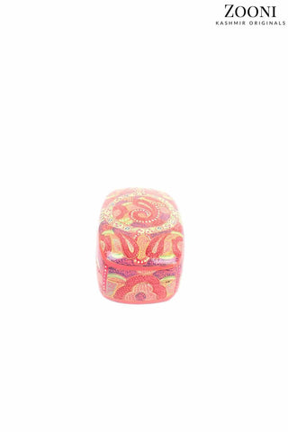 Handmade Papier Mache Box - Mystic Pink - Zooni | Kashmir Originals