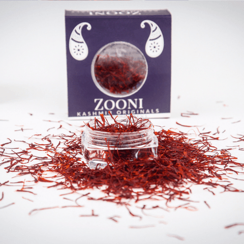 Pack of 3: 100% Pure Kashmiri Saffron | Kashmir Originals Saffron (Zafran) - Zooni | Kashmir Originals