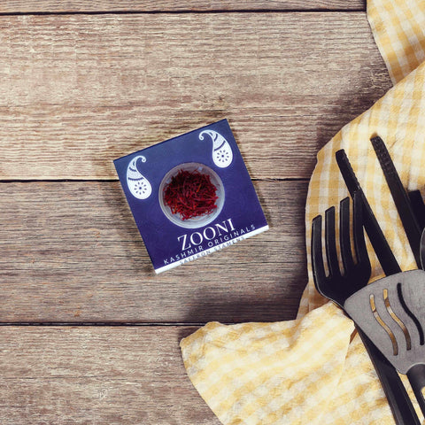Pack of 3: 100% Pure Kashmiri Saffron | Kashmir Originals Saffron (Zafran) - Zooni | Kashmir Originals